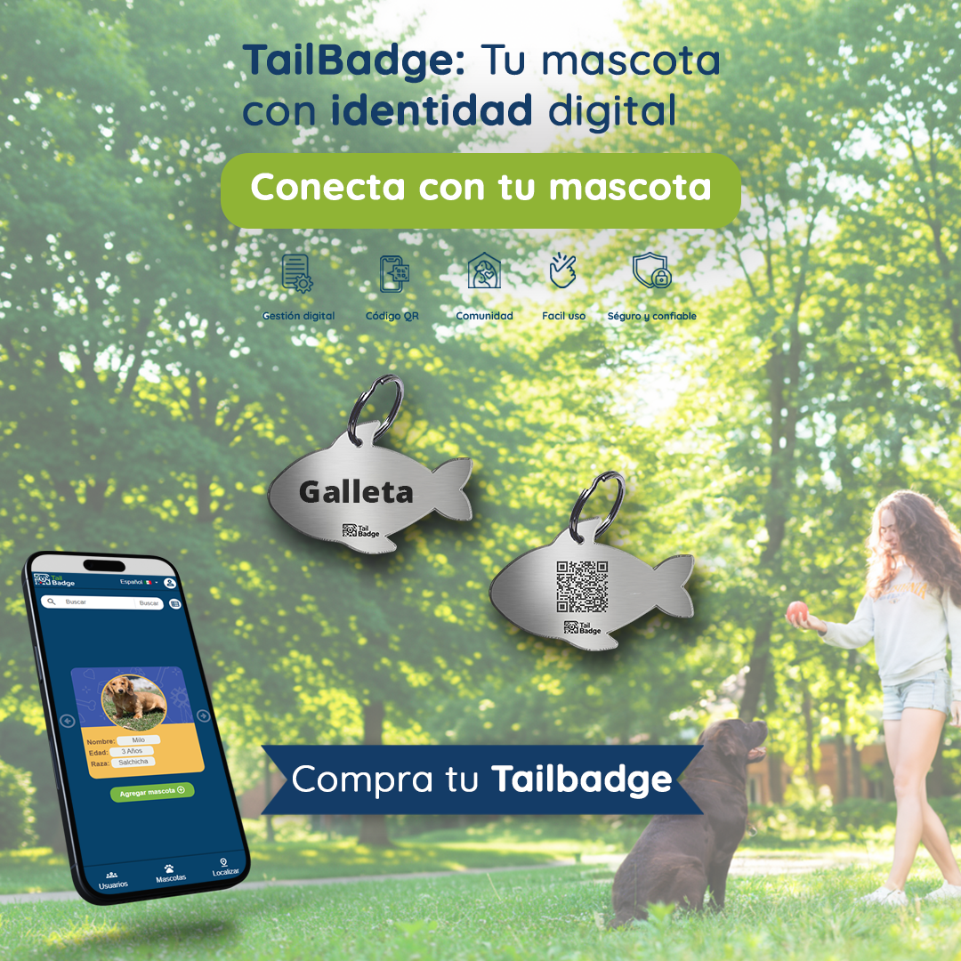PLACA PARA MASCOTA FORMA DE PEZ